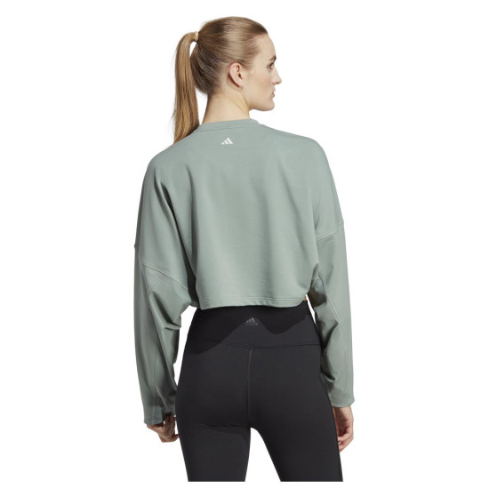 Adidas Γυναικεία μακρυμάνικη μπλούζα Yoga Studio crop